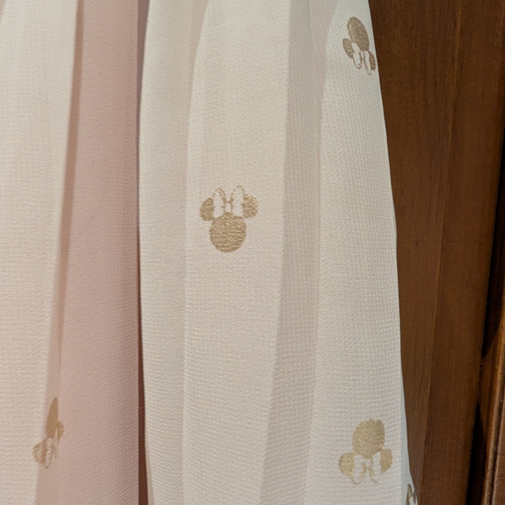 Disney Pink Dress with Gold Minnie 3T - Picture 3 of 5
